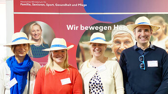 Impfstand auf dem Hessentag 2024