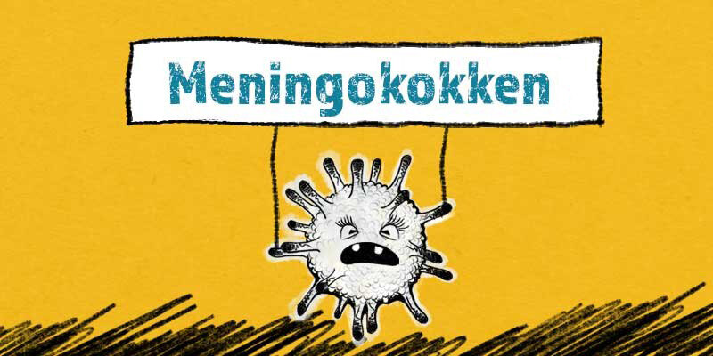 Virus hält Meningokokken-Banner in die Luft